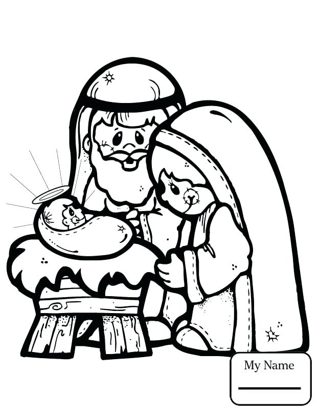 624x808 Holy Family Coloring Pages Nativity Bible Mother With Baby