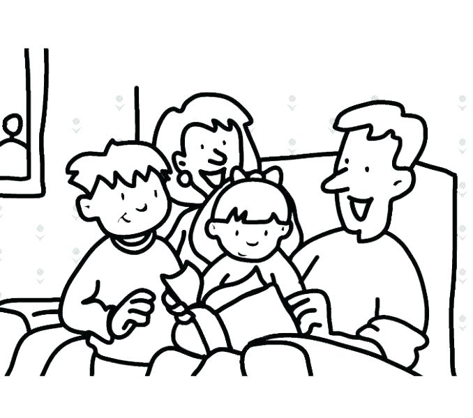 678x600 Family Coloring Pages For Toddlers Family Coloring Pages Coloring