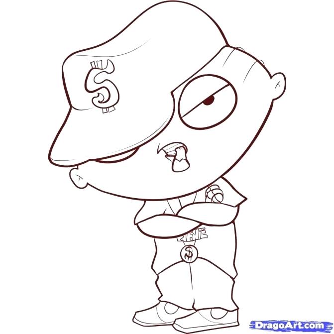 Family Guy Stewie Coloring Pages at GetDrawings | Free download