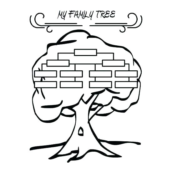 550x550 Family Tree Coloring Page Family Fun Printable Coloring Pages