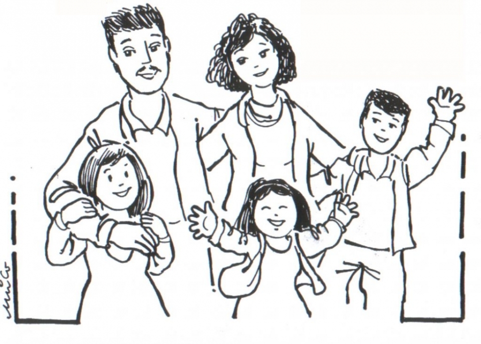 960x687 Get This Preschool Family Coloring Pages To Print !