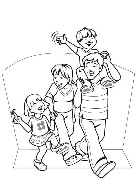 531x750 Awesome Family Coloring Pages For Toddlers Family Coloring Pages