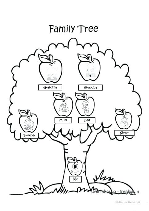 483x684 F Is For Family Coloring Sheet Family Tree Coloring Page Family
