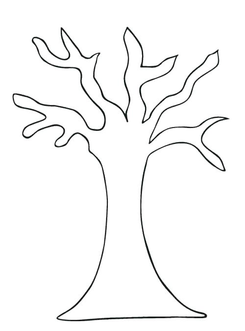 500x675 Free Printable Tree Coloring Pages Free Printable Free Printable