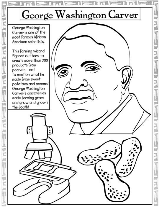539x698 Coloring Pages Of African American Inventors