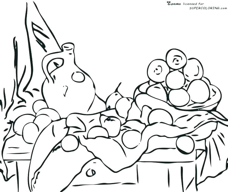 728x613 Artist Palette Coloring Page Self Portrait Coloring Page Famous