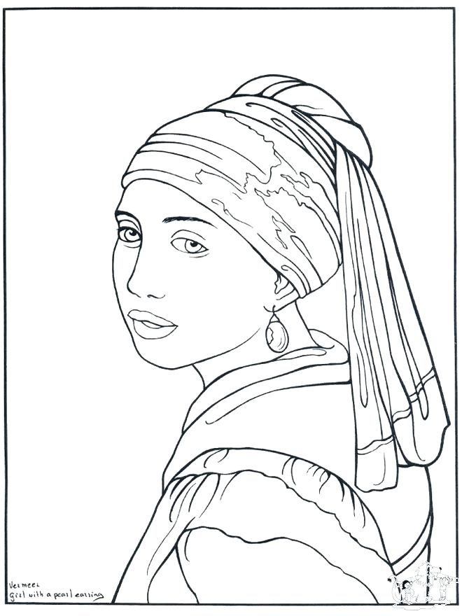 660x880 Famous Artist Coloring Pages Delectable Famous Artists Coloring