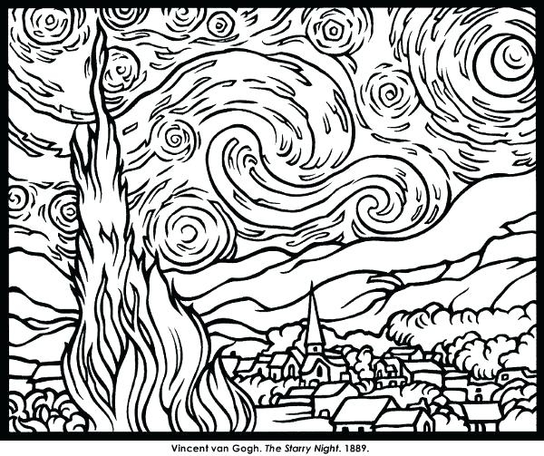600x503 Famous Artist Coloring Pages Popular Famous Artist Coloring Pages