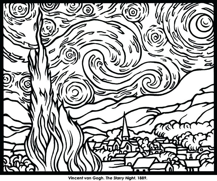 716x600 Famous Artist Coloring Pages X Famous Artists Coloring Pages Free