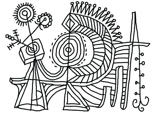 520x390 Art Coloring Pages Famous Artist Coloring Pages Modern Art