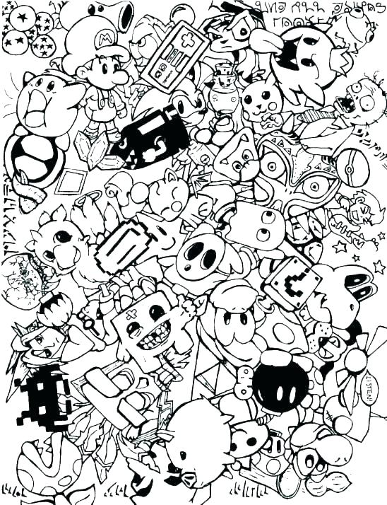 548x714 Artist Coloring Page