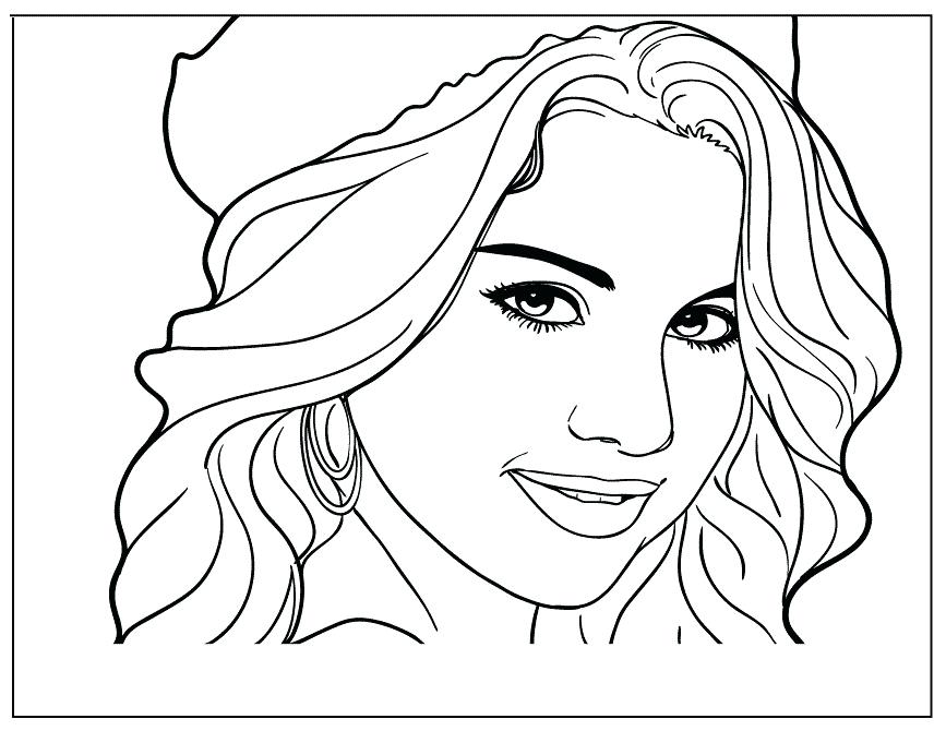 867x670 Celebrity Coloring Pages Celebrity Coloring Pages Org For Girls