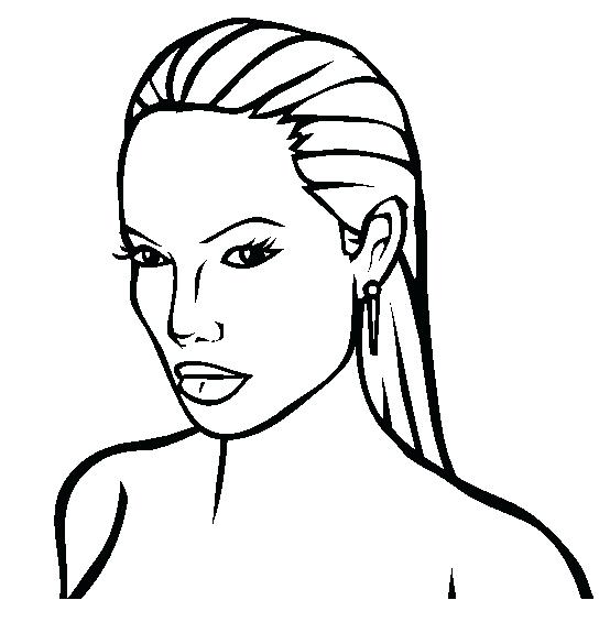 554x565 Famous People Coloring Pages Close Up Coloring Page More Coloring