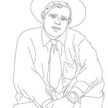 220x220 Famous People Coloring Pages