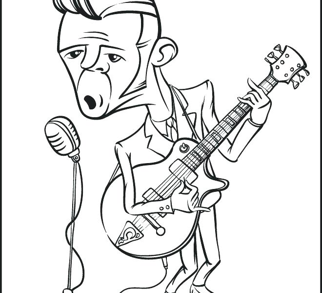 660x600 Rock N Roll Coloring Sheets Rock And Roll Coloring Pages Rock N