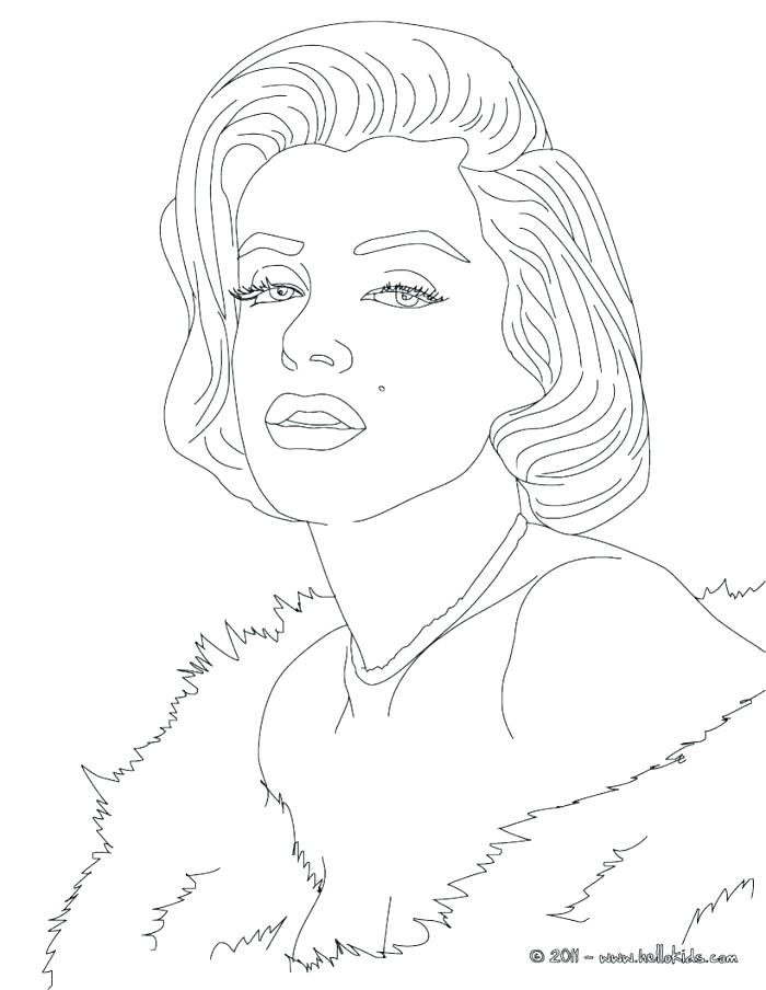700x904 Famous People Coloring Pages