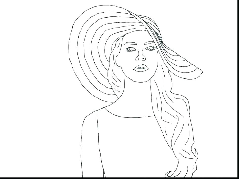 945x709 Famous People Coloring Pages
