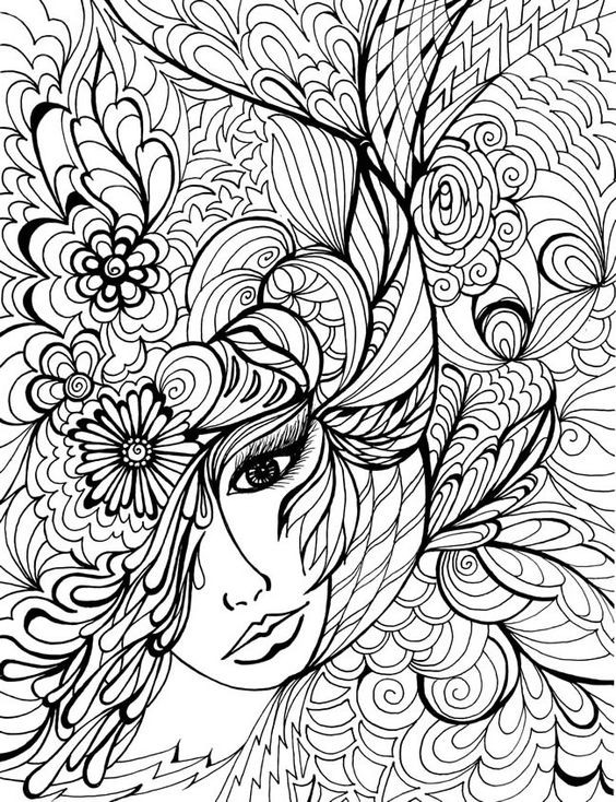 564x734 Fancy Free Printable Coloring Pages For Adults Only Your