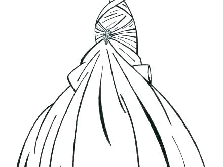 440x330 Dress Coloring Pages