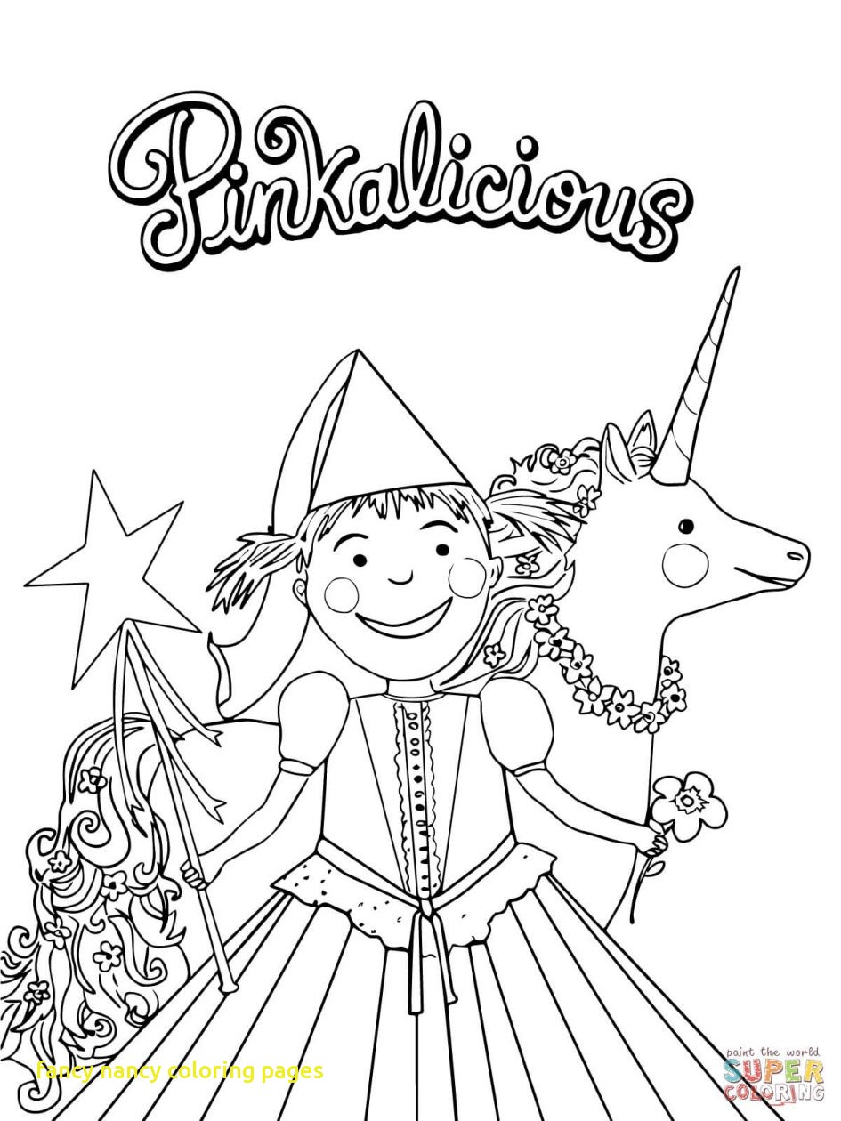 Fancy Nancy Coloring Sheets Coloring Pages