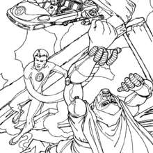 220x220 Mr Fantastic Coloring Pages
