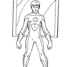 220x220 Mr Fantastic Stretch Coloring Pages