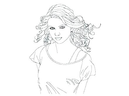 440x330 Selena Gomez Coloring Page Coloring Pages Fantastic Coloring