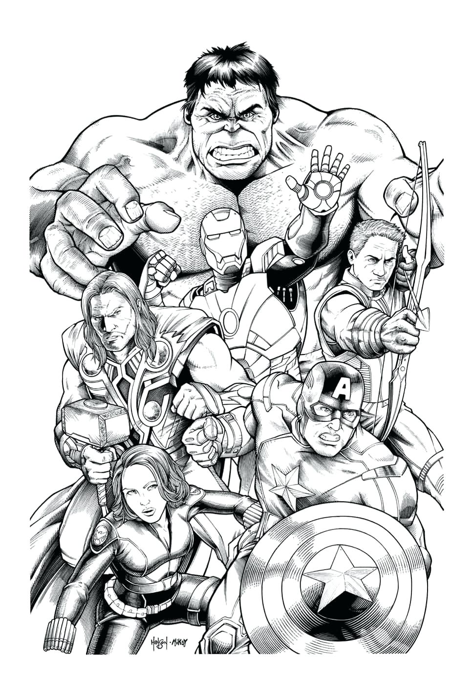 968x1393 Coloring Page Fantastic Four Coloring Pages To Print This Free