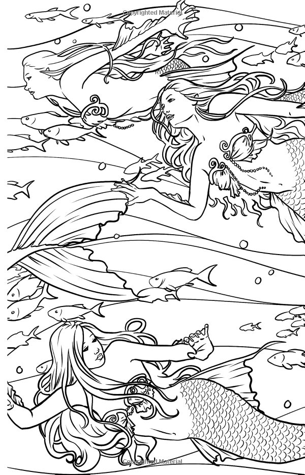 600x933 Magical Minis Pocket Sized Fairy Fantasy Art Coloring Book