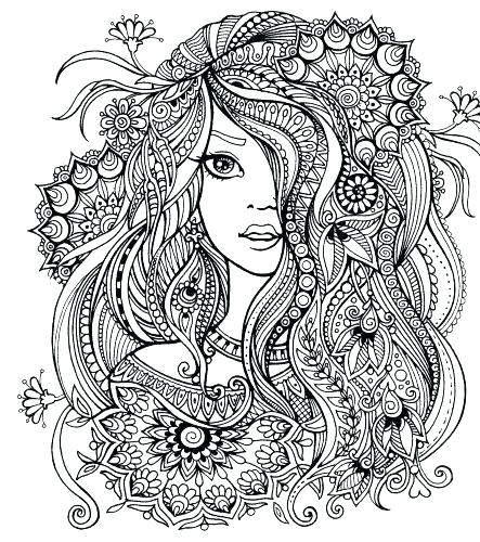 443x500 Pagan Coloring Pages Skeleton Coloring Pages Adult Fantasy
