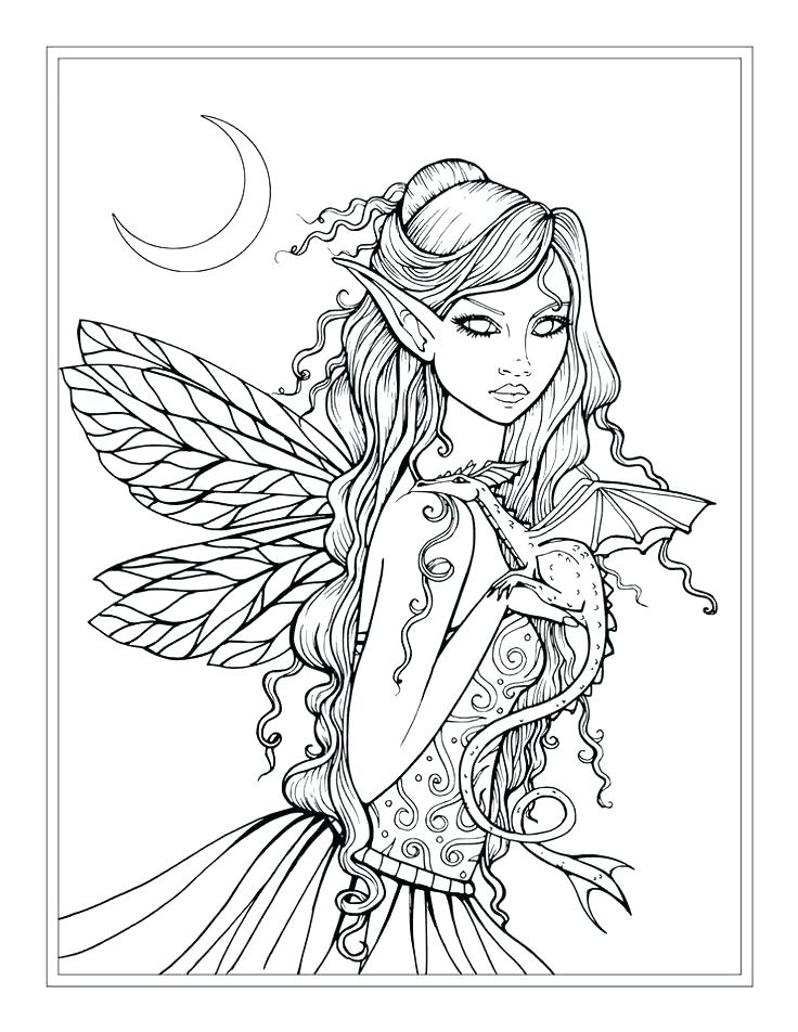 736x952 Mythical Creatures Coloring Pages For Adults Printable Coloring