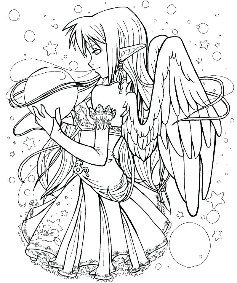 800x954 Lovely Fantasy Coloring Pages For Adults And Free Flower Fairy