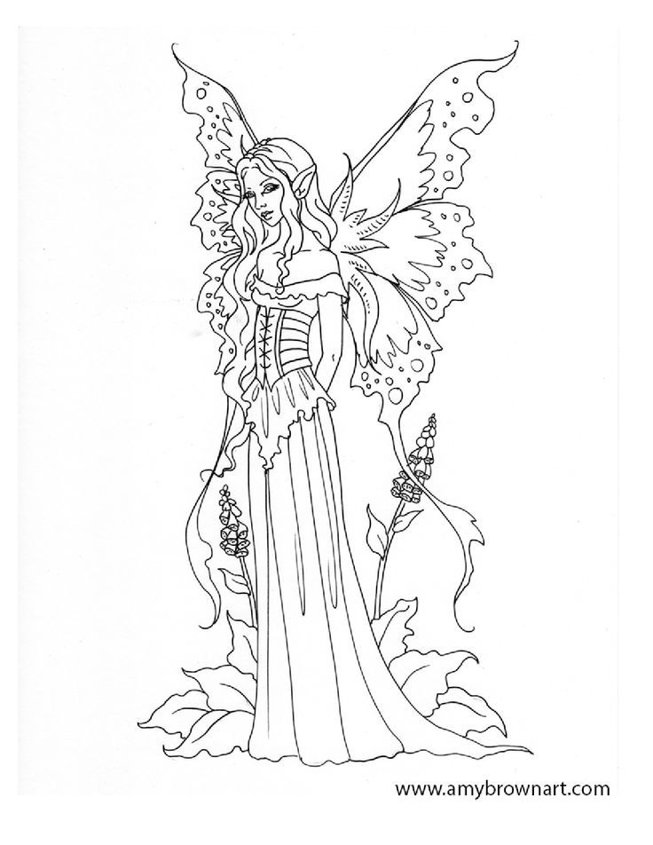 736x952 Adult Coloring Pages Fantasy Mermaids And Fairies And Elves