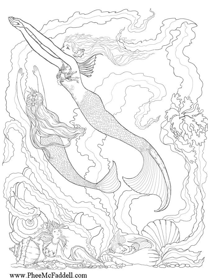 670x900 Fantasy Coloring Pages For Adults Fantasy Coloring Pages
