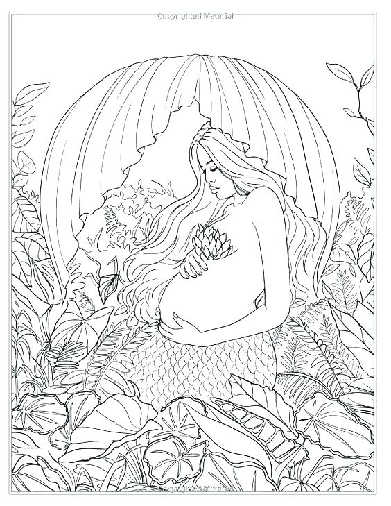 564x729 Top Mermaid Coloring Pages Crayola Photo Of Mermaids Page Top Top