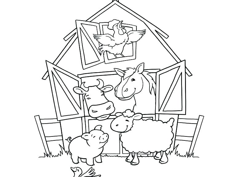 773x576 Printable Farm Coloring Pages Printable Farm Coloring Pages Free
