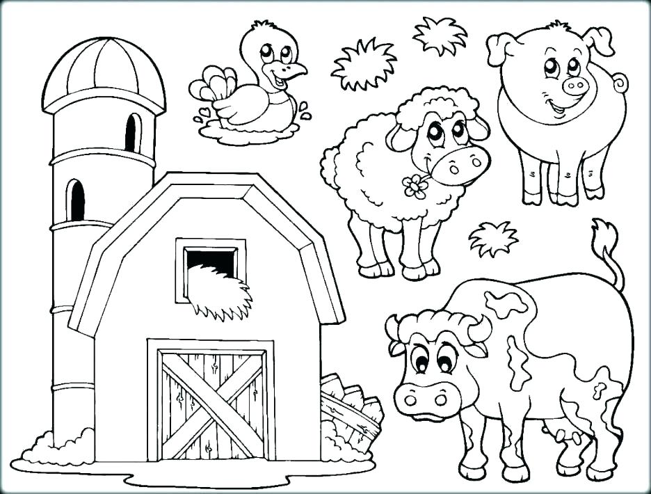 936x710 Farm Safety Colouring Sheet Farm Coloring Pages For Kids Farm