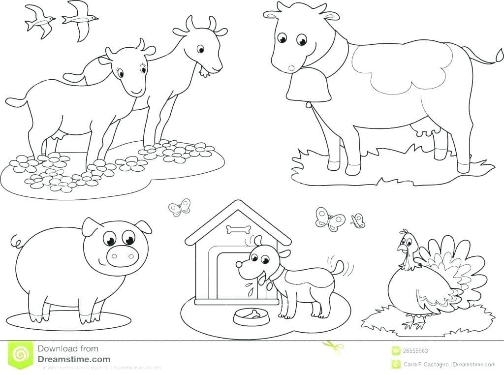 1024x762 Wildlife Coloring Pages Printable Printable Farm Coloring Pages