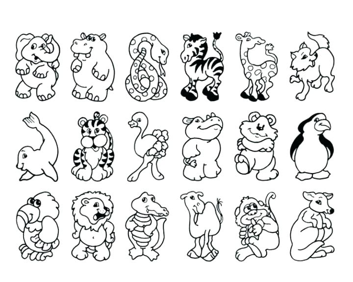 720x575 Farm Animal Coloring Pages For Preschoolers Animal Coloring Pages