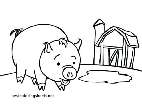 500x386 Farm Coloring Pages For Preschool