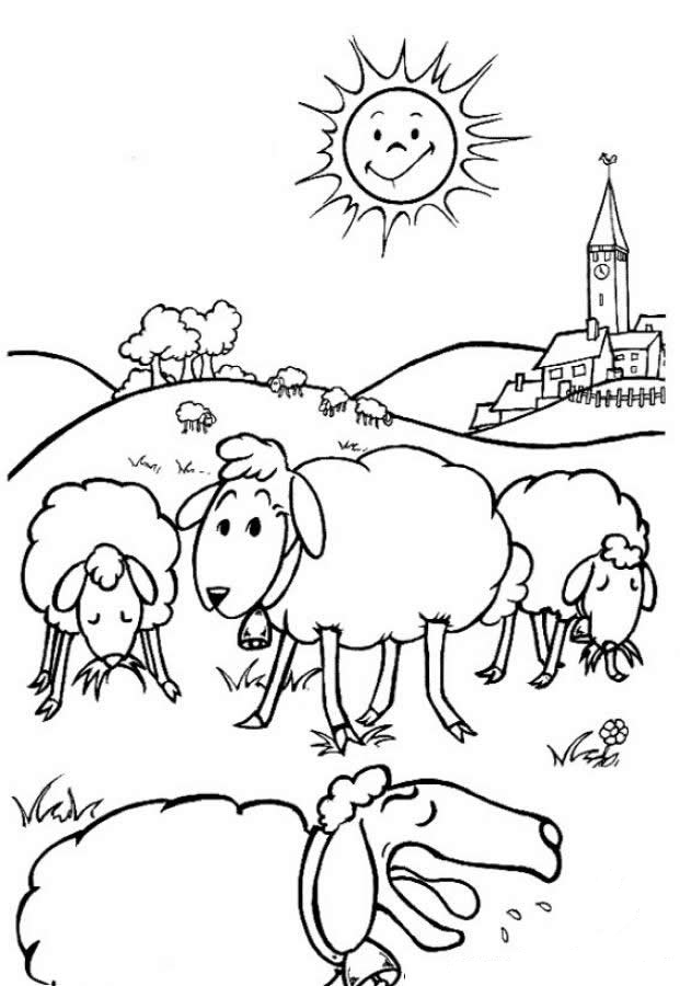 621x900 Farm Animals Coloring Pages Free Printable Download