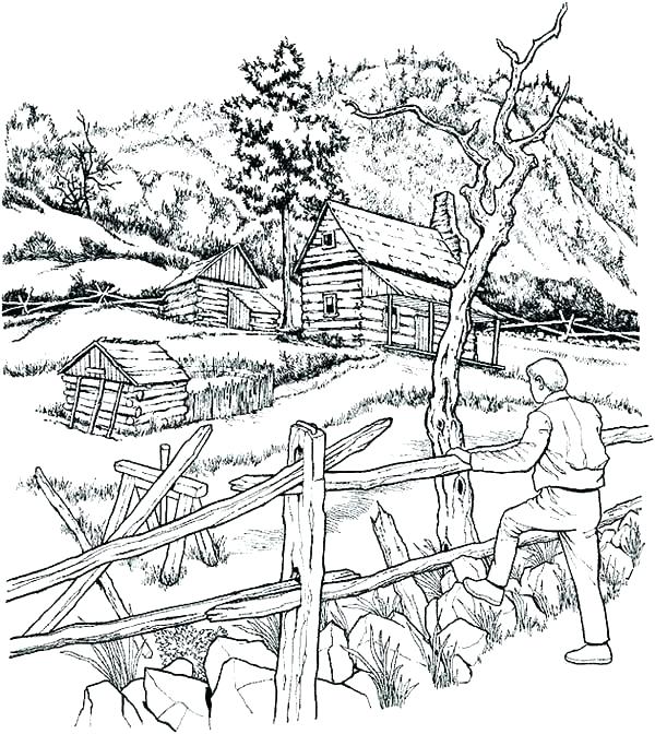 600x672 Farm Coloring Pages Free Farm Coloring Pages Free Printable Farm