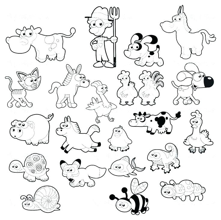 736x734 Farm Animals Coloring Pages Farm Animal Coloring Pages Printable