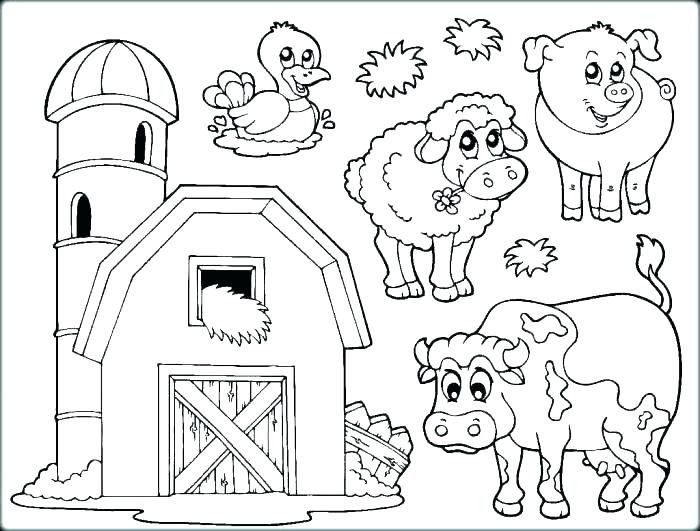 700x531 Animal Coloring Pages Printable Farm Coloring Pages Free Printable