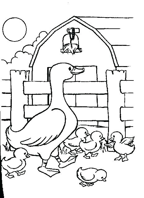 464x635 Printable Farm Coloring Pages Cow And Barn Coloring Page Printable
