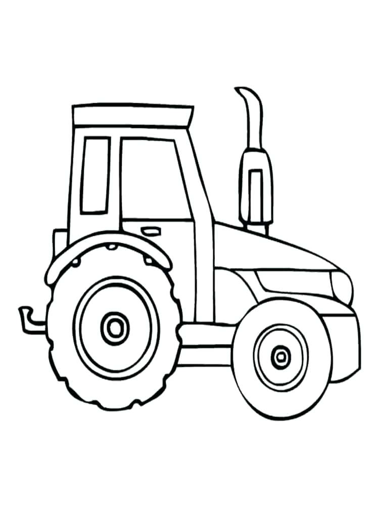 750x1000 Coloring Pages Tractor Exciting Tractor Coloring Pages
