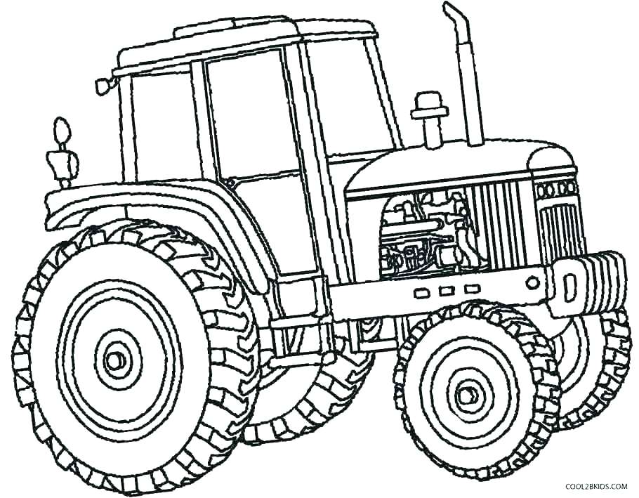 910x709 Coloring Pages Tractors Tractor Coloring Pages Spectacular