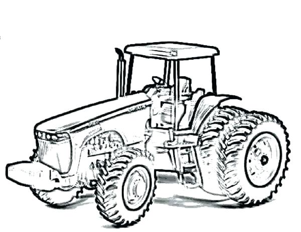 600x463 Stunning Coloring Pages Tractors Combine Coloring Pages Coloring