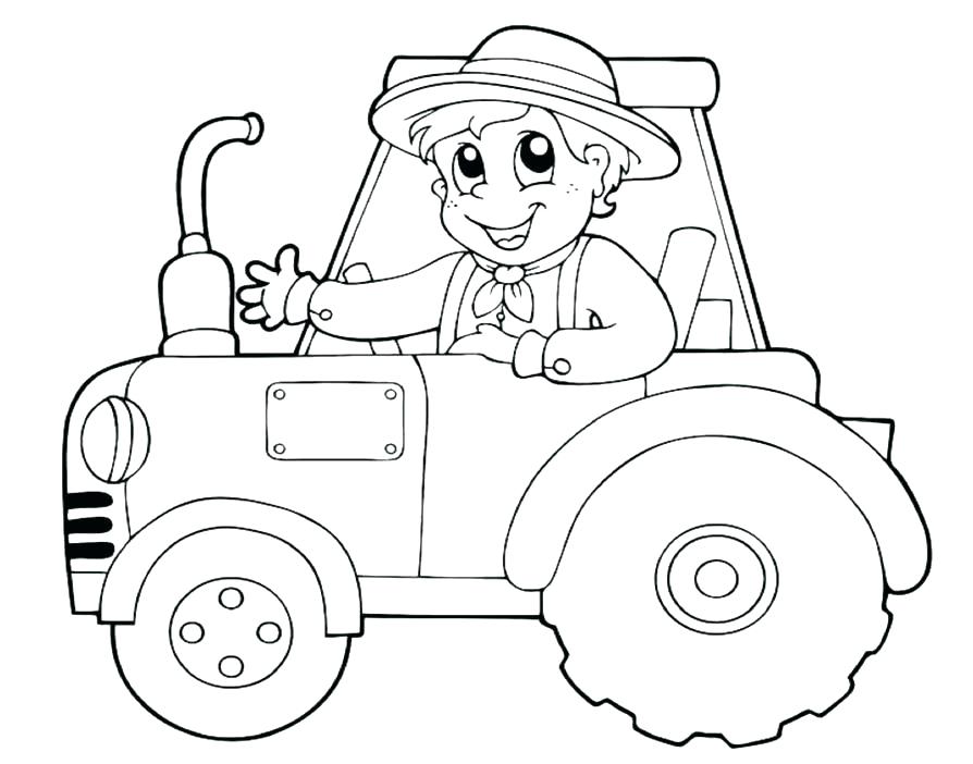 894x702 Wagon Coloring Pages Tractor Coloring Pages Unique Tractor Wagon