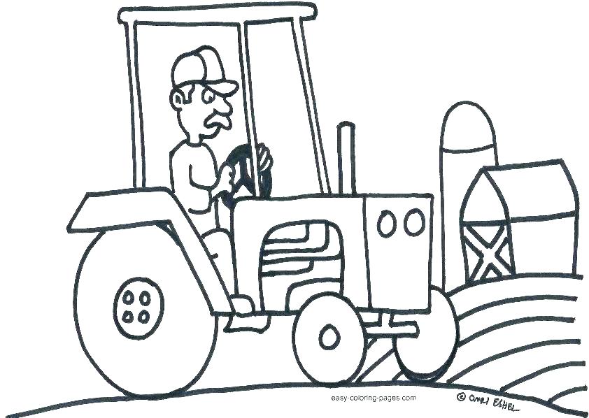 842x598 Coloring Pages Tractors Coloring Pages Tractors John Gallery